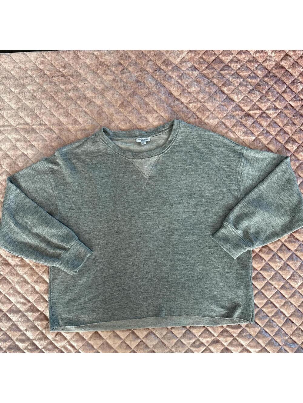 Splendid Medium Gray Pullover Sweatshirt